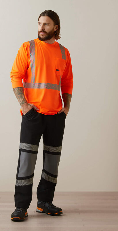 Rebar Hi-Vis ANSI T-Shirt Full